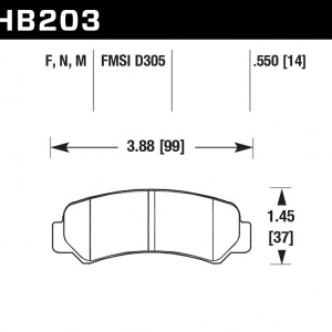 HB203N.550 - HP plus