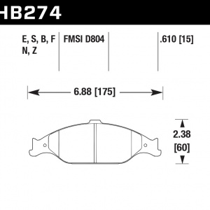 HB274N.610 - HP plus