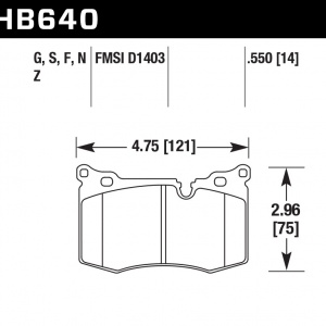 HB640N.550 - HP plus